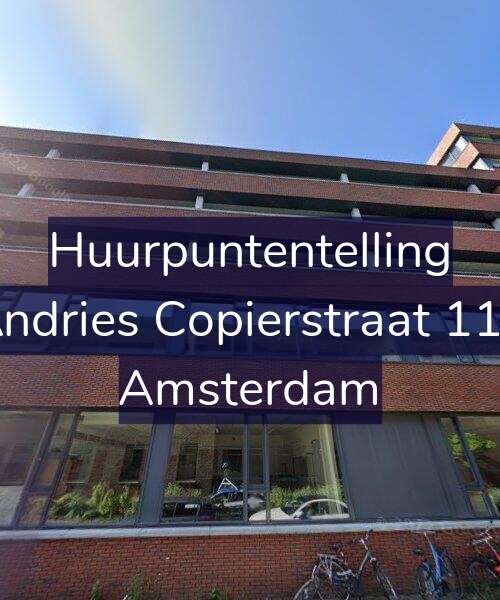 Foto gevel Huurpuntentelling voor Andries Copierstraat 118, Amsterdam