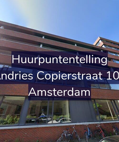 Foto gevel Huurpuntentelling voor Andries Copierstraat 104, Amsterdam