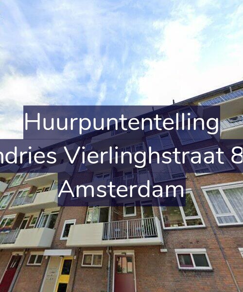 Foto gevel Huurpuntentelling voor Andries Vierlinghstraat 8-3, Amsterdam