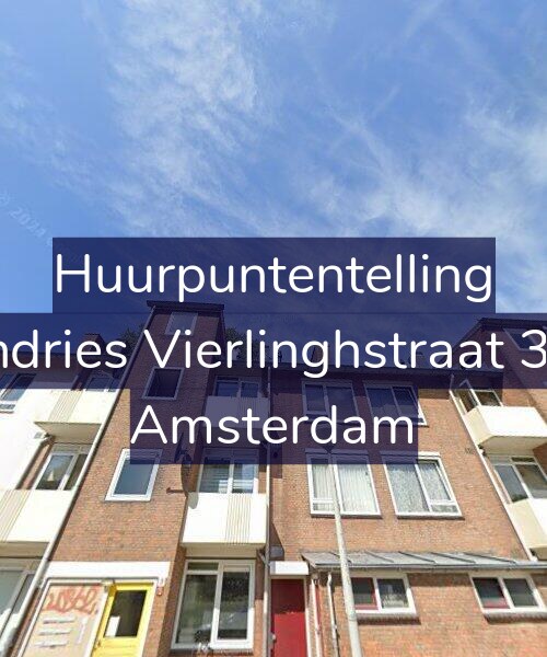 Foto gevel Huurpuntentelling voor Andries Vierlinghstraat 3-2, Amsterdam