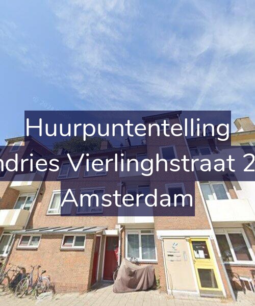 Foto gevel Huurpuntentelling voor Andries Vierlinghstraat 2-1, Amsterdam