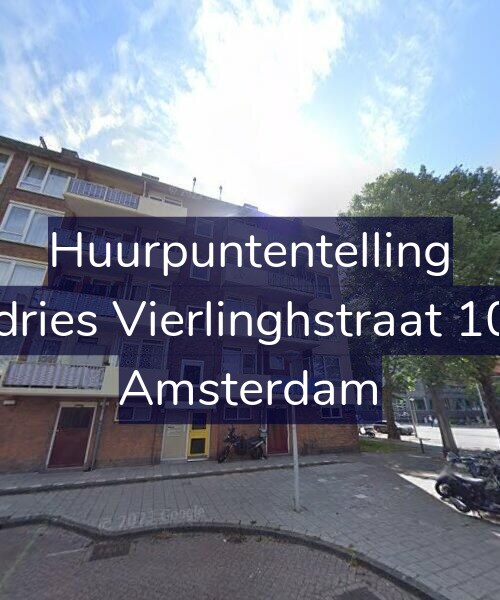 Foto gevel Huurpuntentelling voor Andries Vierlinghstraat 10-H, Amsterdam