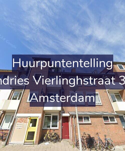 Foto gevel Huurpuntentelling voor Andries Vierlinghstraat 3-1, Amsterdam