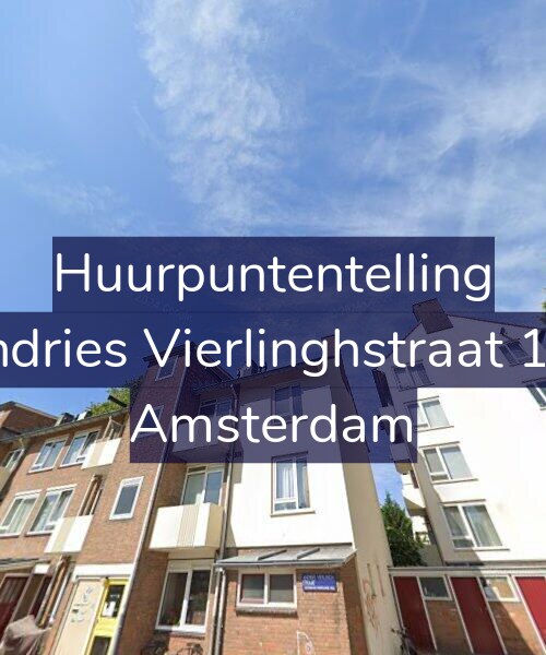 Foto gevel Huurpuntentelling voor Andries Vierlinghstraat 1-2, Amsterdam