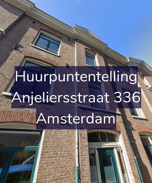 Foto gevel Huurpuntentelling voor Anjeliersstraat 336, Amsterdam