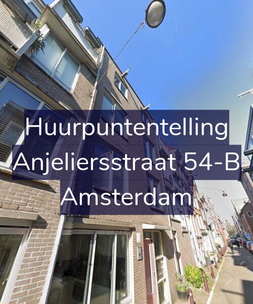 Foto gevel Huurpuntentelling voor Anjeliersstraat 54-B, Amsterdam