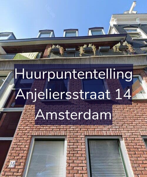Foto gevel Huurpuntentelling voor Anjeliersstraat 14, Amsterdam