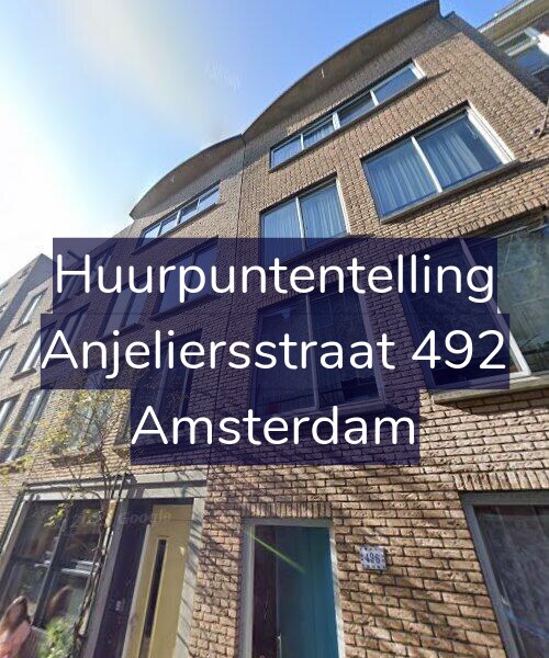 Foto gevel Huurpuntentelling voor Anjeliersstraat 492, Amsterdam