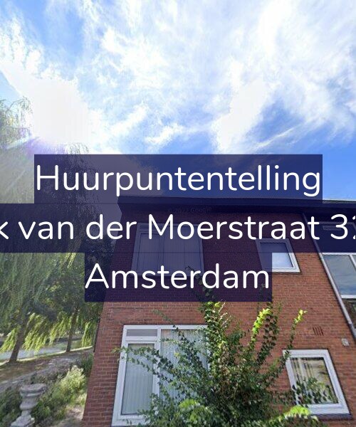 Foto gevel Huurpuntentelling voor Ank van der Moerstraat 32-B, Amsterdam