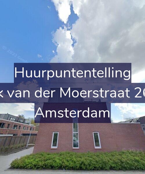 Foto gevel Huurpuntentelling voor Ank van der Moerstraat 26-A, Amsterdam