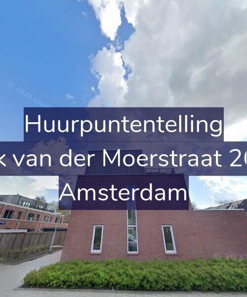 Foto gevel Huurpuntentelling voor Ank van der Moerstraat 26-B, Amsterdam