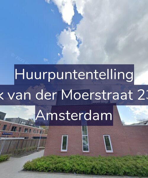 Foto gevel Huurpuntentelling voor Ank van der Moerstraat 23-B, Amsterdam