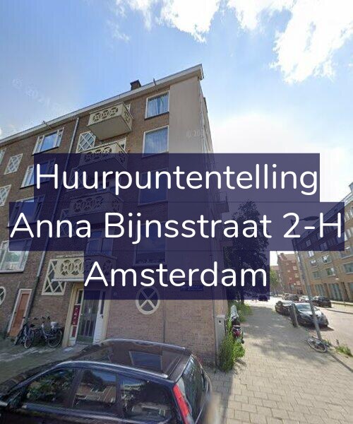 Foto gevel Huurpuntentelling voor Lodewijk van Deysselstraat 80, Amsterdam