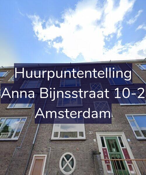 Foto gevel Huurpuntentelling voor Anna Bijnsstraat 10-2, Amsterdam