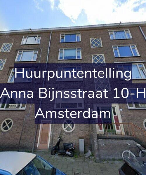 Foto gevel Huurpuntentelling voor Anna Bijnsstraat 10-A, Amsterdam
