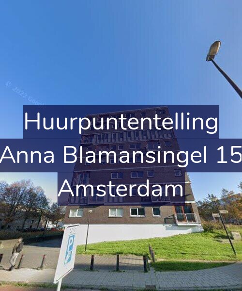 Foto gevel Huurpuntentelling voor Anna Blamansingel 15, Amsterdam
