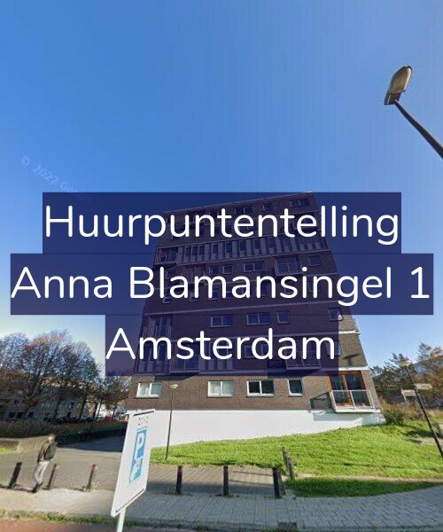 Foto gevel Huurpuntentelling voor Anna Blamansingel 1, Amsterdam