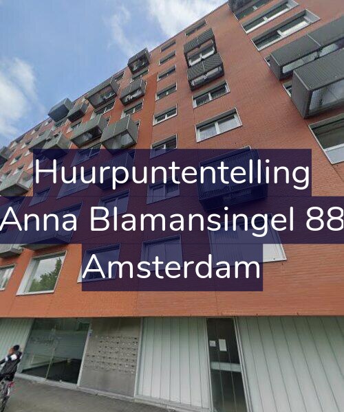 Foto gevel Huurpuntentelling voor Anna Blamansingel 88, Amsterdam