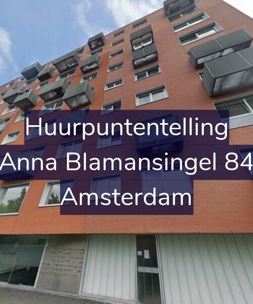 Foto gevel Huurpuntentelling voor Anna Blamansingel 84, Amsterdam