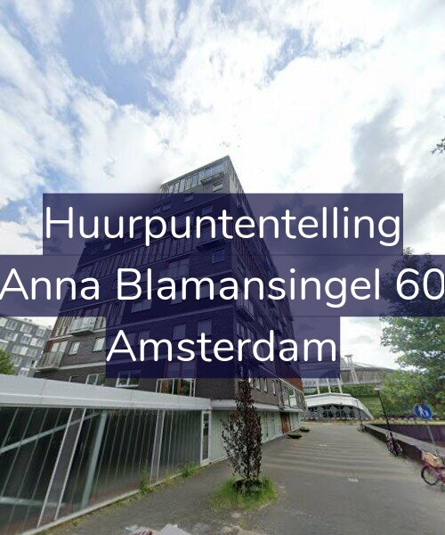 Foto gevel Huurpuntentelling voor Anna Blamansingel 60, Amsterdam