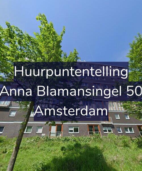 Foto gevel Huurpuntentelling voor Anna Blamansingel 50, Amsterdam