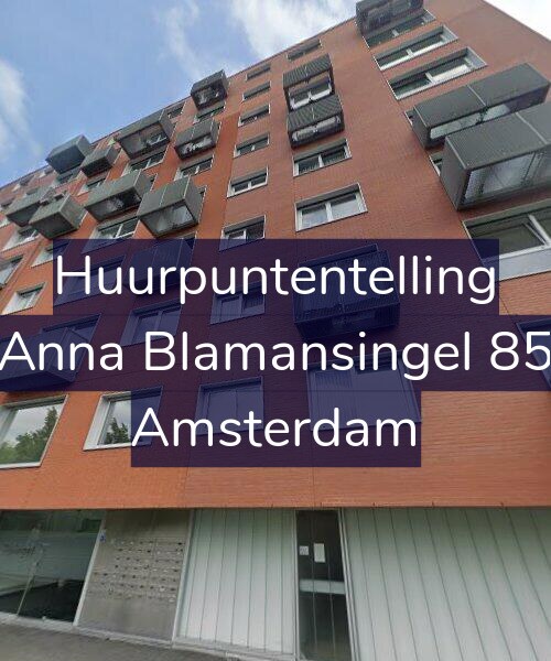 Foto gevel Huurpuntentelling voor Anna Blamansingel 85, Amsterdam