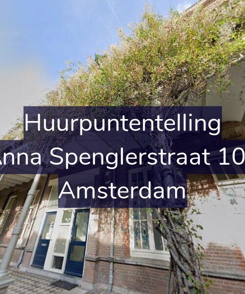 Foto gevel Huurpuntentelling voor Anna Spenglerstraat 105, Amsterdam