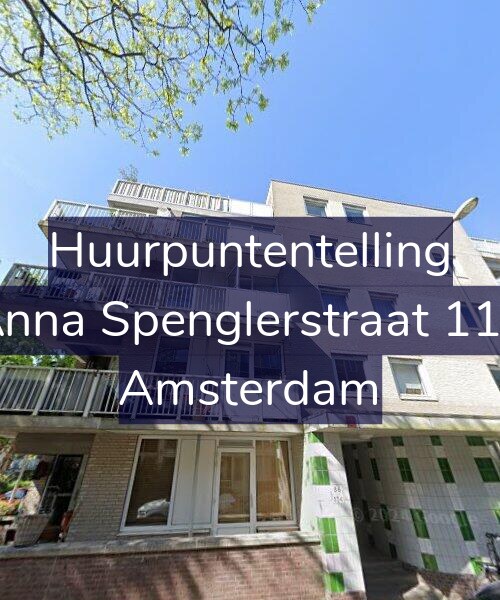 Foto gevel Huurpuntentelling voor Anna Spenglerstraat 110, Amsterdam