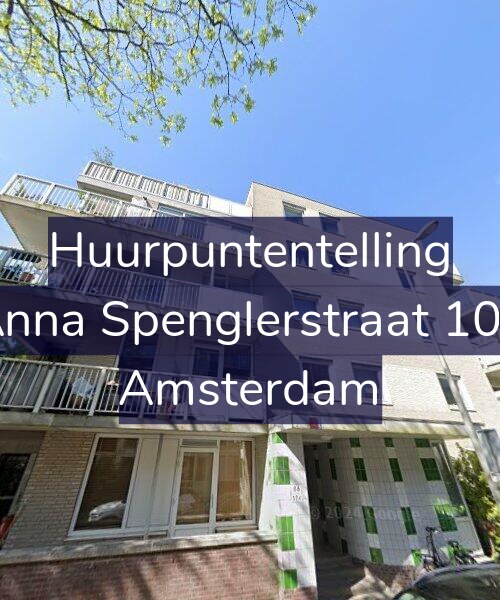 Foto gevel Huurpuntentelling voor Anna Spenglerstraat 106, Amsterdam