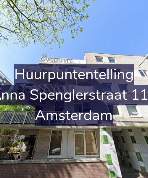 Foto gevel Huurpuntentelling voor Anna Spenglerstraat 118, Amsterdam