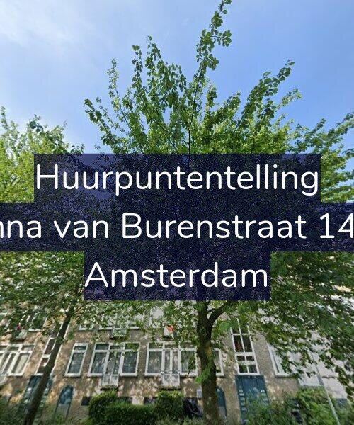 Foto gevel Huurpuntentelling voor Anna van Burenstraat 14-2, Amsterdam