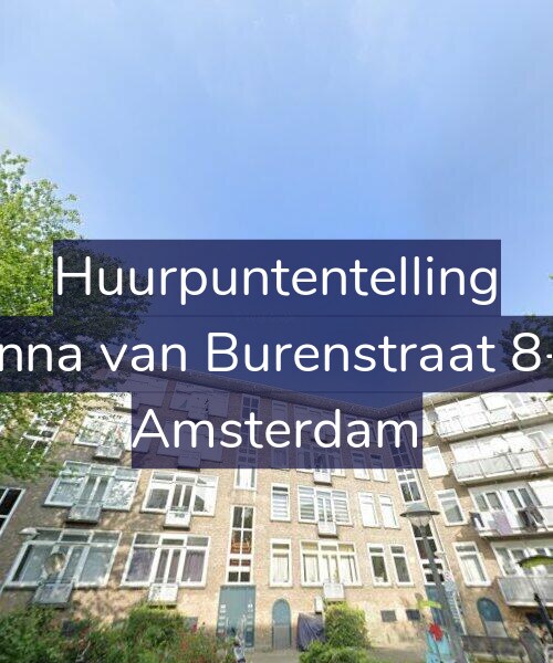 Foto gevel Huurpuntentelling voor Anna van Burenstraat 8-2, Amsterdam
