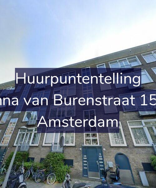 Foto gevel Huurpuntentelling voor Anna van Burenstraat 15-1, Amsterdam