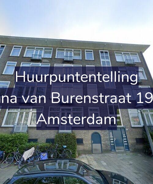 Foto gevel Huurpuntentelling voor Anna van Burenstraat 19-H, Amsterdam