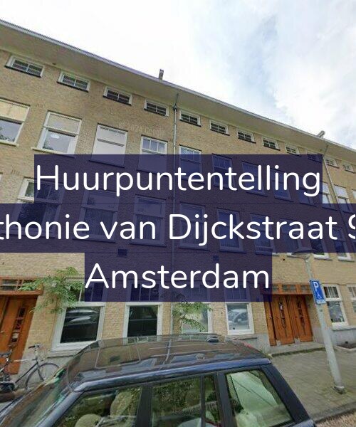 Foto gevel Huurpuntentelling voor Anthonie van Dijckstraat 9-H, Amsterdam