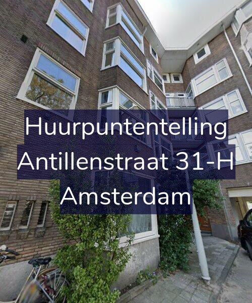 Foto gevel Huurpuntentelling voor Antillenstraat 31-H, Amsterdam