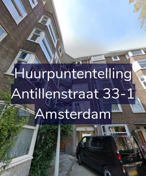 Foto gevel Huurpuntentelling voor Antillenstraat 33-1, Amsterdam