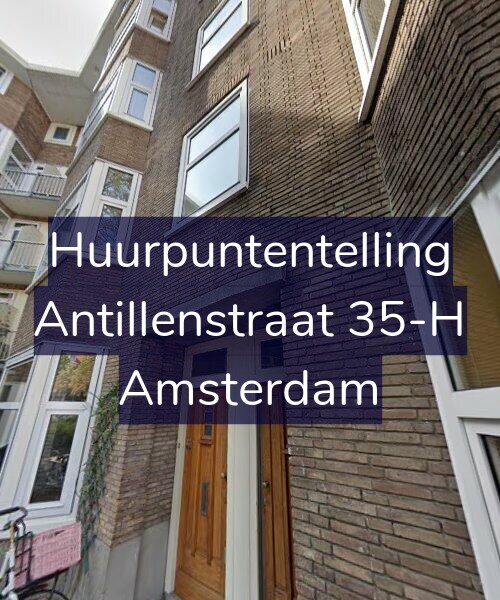 Foto gevel Huurpuntentelling voor Antillenstraat 35-H, Amsterdam