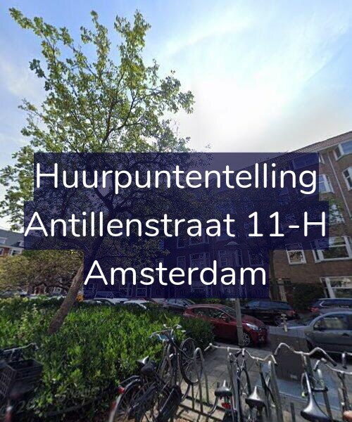 Foto gevel Huurpuntentelling voor Antillenstraat 11-H, Amsterdam