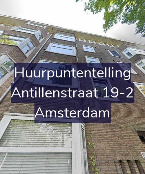 Foto gevel Huurpuntentelling voor Antillenstraat 19-2, Amsterdam