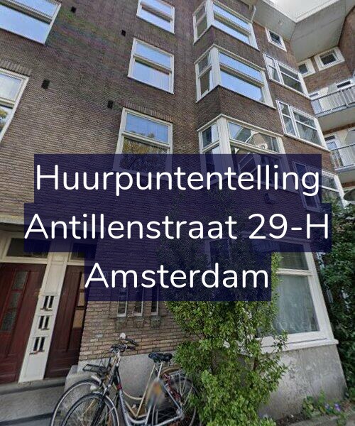 Foto gevel Huurpuntentelling voor Antillenstraat 29-H, Amsterdam