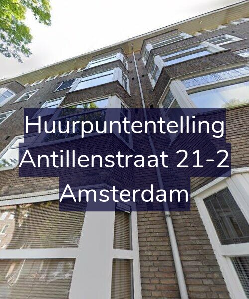 Foto gevel Huurpuntentelling voor Antillenstraat 21-2, Amsterdam