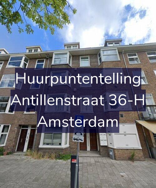 Foto gevel Huurpuntentelling voor Antillenstraat 36-H, Amsterdam