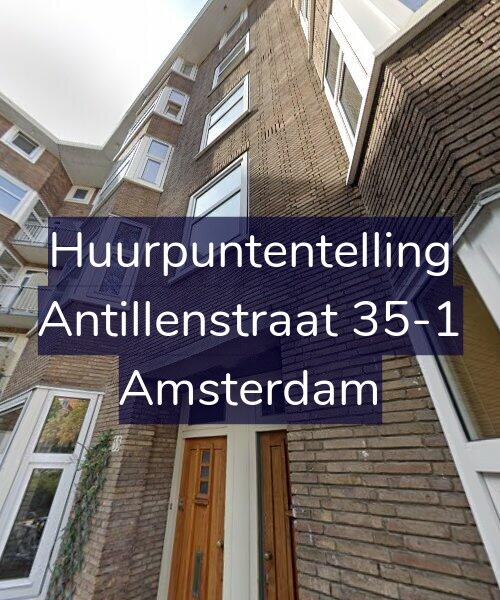 Foto gevel Huurpuntentelling voor Antillenstraat 35-1, Amsterdam