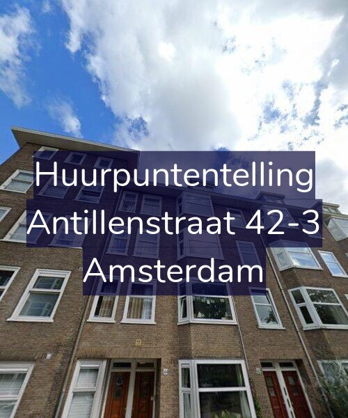 Foto gevel Huurpuntentelling voor Antillenstraat 42-3, Amsterdam