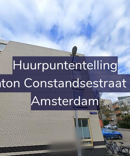 Foto gevel Huurpuntentelling voor Anton Constandsestraat 42, Amsterdam