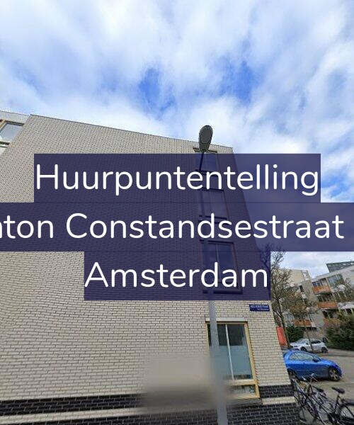 Foto gevel Huurpuntentelling voor Anton Constandsestraat 40, Amsterdam