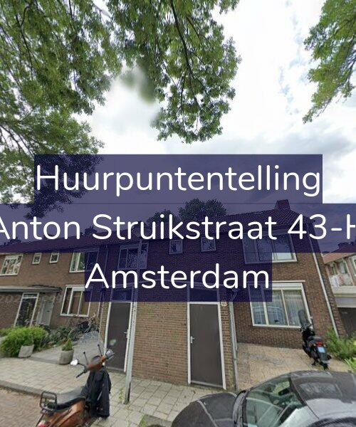 Foto gevel Huurpuntentelling voor Anton Struikstraat 43-H, Amsterdam