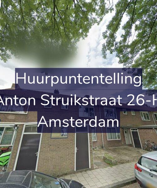 Foto gevel Huurpuntentelling voor Anton Struikstraat 26-H, Amsterdam
