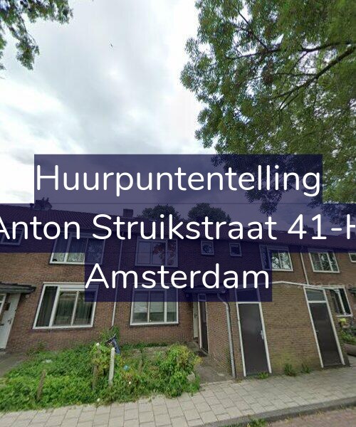 Foto gevel Huurpuntentelling voor Anton Struikstraat 41-H, Amsterdam
